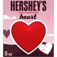 HERSHEY'S Milk Chocolate Heart Valentine Candy Gift Box Perspective: Main