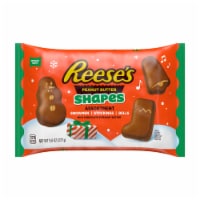 REESE'S Assorted Milk Chocolate Peanut Butter Shapes Christmas Candy Bag Perspective: Main