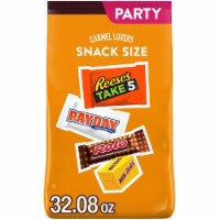 Hershey Assorted Caramel Flavored Snack Size Candy Party Pack Perspective: Main