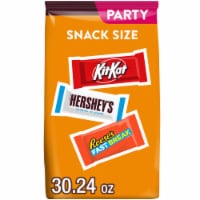 HERSHEY'S KIT KAT® and REESE'S Assorted Flavored Snack Size Candy Party Pack Perspective: Main