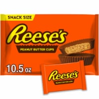 REESE'S Milk Chocolate Snack Size Peanut Butter Cups Christmas Candy Bag
