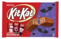 KIT KAT® Halloween Crisp Wafers in Milk Chocoalte Miniatures Candy With Spooky Foils Perspective: Main