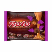 ROLO® Creamy Caramels Wrapped in Rich Chocolate Candy Halloween Bag Perspective: Main