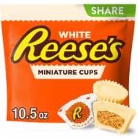 REESE'S Miniatures White Creme Peanut Butter Cups Candy Share Pack