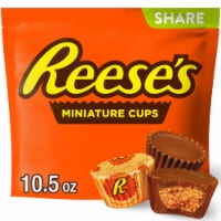 REESE'S Miniatures Milk Chocolate Peanut Butter Cups Christmas Candy Share Pack