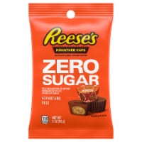 Reese's Sugar Free Peanut Butter Cups Miniatures Chocolate Candy Bag Perspective: Main