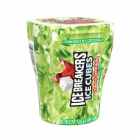 ICE BREAKERS Ice Cubes Cherry Limeade Sugar Free Chewing Gum Bottle