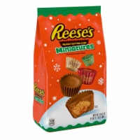 REESE'S Miniatures Milk Chocolate Peanut Butter Cups Christmas Candy Bulk Bag