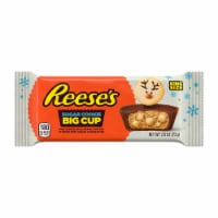 REESE'S Big Cup Sugar Cookie Milk Chocolate King Size Peanut Butter Cups Christmas Candy Pack Perspective: Main