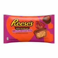REESE'S Miniatures Milk Chocolate Peanut Butter Cups Valentine's Day Candy Bag