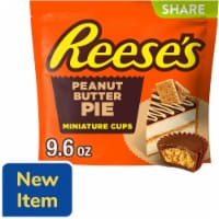 REESE'S Miniatures Peanut Butter Pie Flavored Peanut Butter Cups Candy Share Pack Perspective: Main