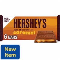 HERSHEY'S Milk Chocolate with Caramel Candy Bars Perspective: Main