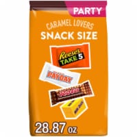 Hershey Assorted Caramel Flavored Snack Size Candy Party Pack Perspective: Main