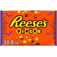 REESE'S PIECES Peanut Butter in a Crunchy Shell Halloween Candy Bag Perspective: Main