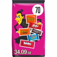 Hershey Assorted Flavored Halloween Candy Bulk Bag Perspective: Main