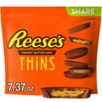 REESE'S THiNS Milk Chocolate Peanut Butter Cups Christmas Candy Share Pack