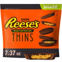 REESE'S THiNS Dark Chocolate Peanut Butter Cups Candy Share Pack