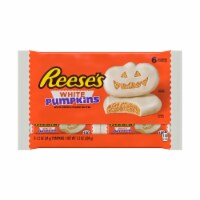 REESE'S White Creme Peanut Butter Cup Pumpkins Halloween Candy Packs