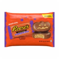 Reese's Halloween Milk Chocolate Peanut Butter Pumpkin Snack Size Candy Perspective: Main