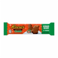 REESE'S Milk Chocolate Peanut Butter Trees Candy Christmas King Size Pack Perspective: Main