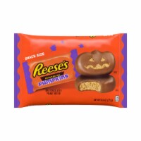 REESE'S Milk Chocolate Peanut Butter Snack Size Halloween Candy Bag