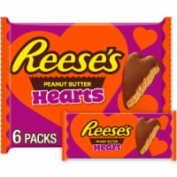 REESE'S Milk Chocolate Peanut Butter Valentine Candy Packs Perspective: Main