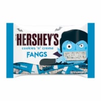 Hershey's Cookies 'N’ Creme Fangs Snack Size Candy Bars Perspective: Main