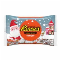 Reese's Milk Chocolate Peanut Butter Santas Holiday Candy Perspective: Main