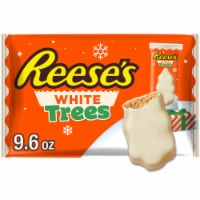REESE'S White Creme Peanut Butter Snack Size Trees Christmas Candy Bag