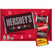 HERSHEY'S Miniatures Assorted Chocolate Christmas Candy Bars Bag