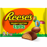 REESE'S Milk Chocolate Peanut Butter Creme Eggs Easter Candy Bag Perspective: Main