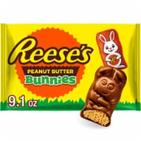 REESE'S Milk Chocolate Peanut Butter Creme Bunnies Easter Candy Bag Perspective: Main