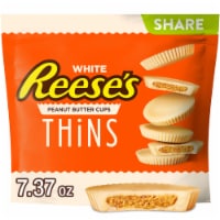 REESE'S THiNS White Creme Peanut Butter Cups Candy Share Pack