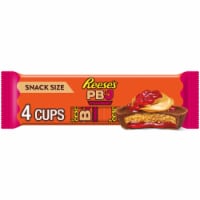 REESE'S PB&J Strawberry Milk Chocolate Snack Size Peanut Butter Cups Candy Packs Perspective: Main