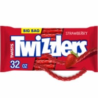 TWIZZLERS Twists Strawberry Flavored Licorice Style Christmas Candy Big Bag
