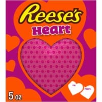 REESE'S Milk Chocolate Peanut Butter Heart Valentine Candy Gift Box Perspective: Main