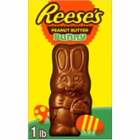 REESE'S Milk Chocolate Peanut Butter Bunny Easter Candy Gift Box Perspective: Main