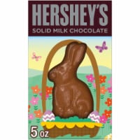 HERSHEY'S Solid Milk Chocolate Bunny Easter Candy Gift Box