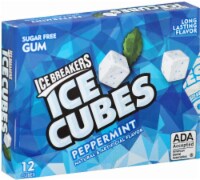 Ice Breakers Ice Cubes Peppermint Sugar Free Gum