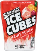 Ice Breakers Holiday Ice Cubes Fruit Punch Sugar Free Gum Perspective: Main