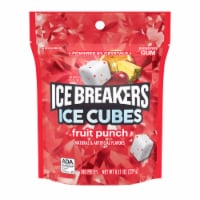 ICE BREAKERS Ice Cubes Fruit Punch Sugar Free Chewing Gum Pouch Perspective: Main
