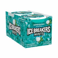 Ice Breakers Wintergreen Sugar Free Mints Tins Case Sale Perspective: Main