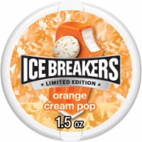 ICE BREAKERS Orange Cream Pop Sugar Free Mints Tin Perspective: Main