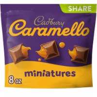 CADBURY CARAMELLO Miniatures Milk Chocolate and Caramel Christmas Candy Share Pack