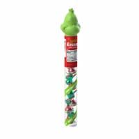 HERSHEY'S KISSES Grinch Milk Chocolate Christmas Candy Plastic Cane Perspective: Main
