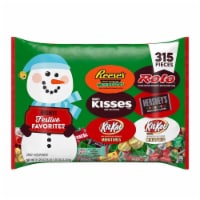 Hershey Festive Favorites Holiday Candy Assortment Bag, 81.25 Ounce (315 Pieces)