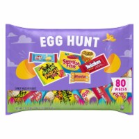 Hershey and Mondelez Egg Hunt Chocolate and Sweet Assortment Easter Candy Perspective: Main