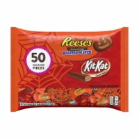 REESE'S and KIT KAT® Milk Chocolate Assortment Snack Size Candy Halloween Variety Bag Perspective: Main