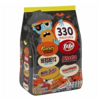 Hershey Miniatures Chocolate and White Creme Assortment Candy Halloween Bulk Variety Bag Perspective: Main