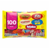 Hershey Miniatures Chocolate and Fruit Flavored Assortment Candy Halloween Variety Bag Perspective: Main